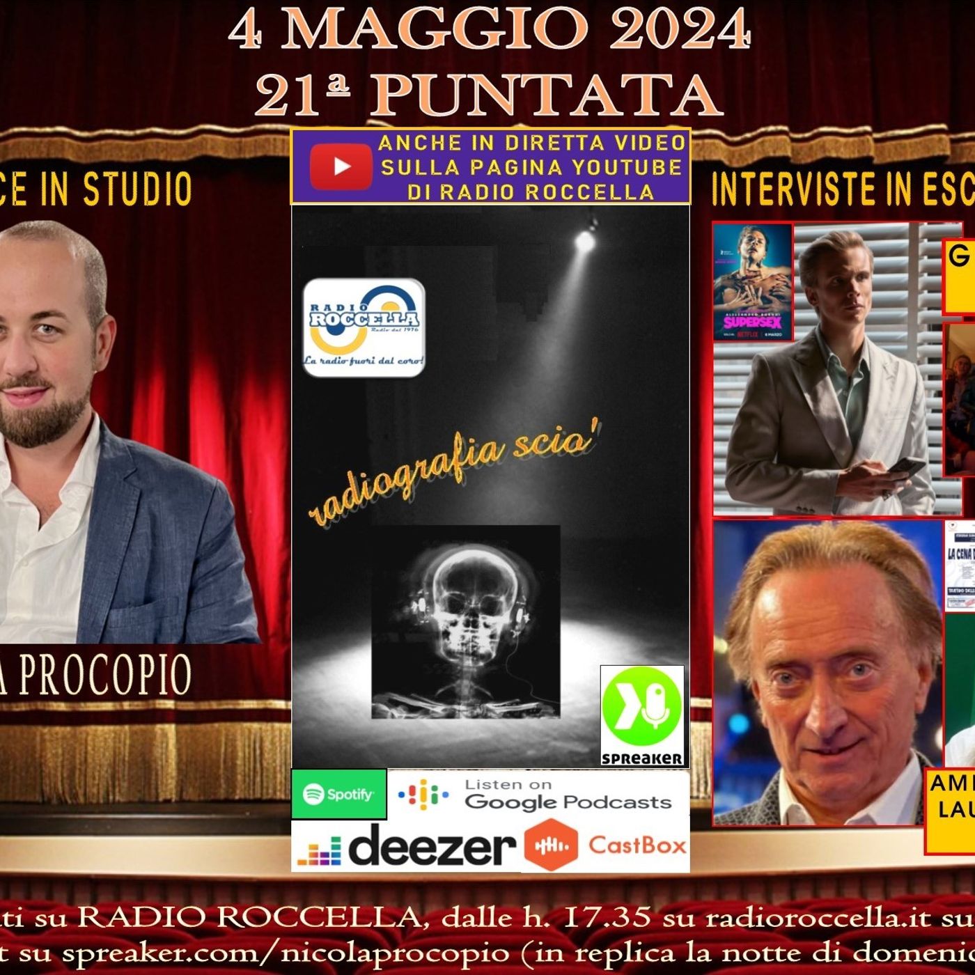 Radiografia Scio' - N.21 del 04-05-2024 episode artwork