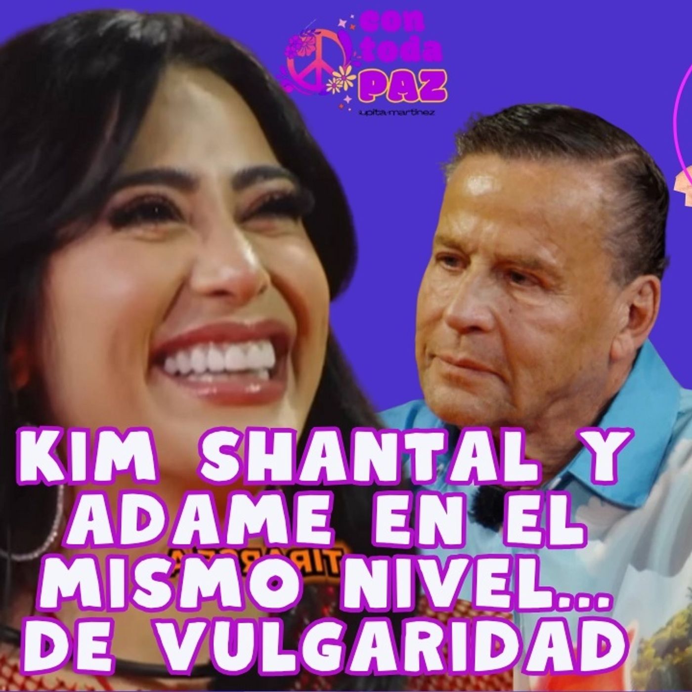 Marianne Gonzaga huye con su hija.  Adame y Shantal son iguales