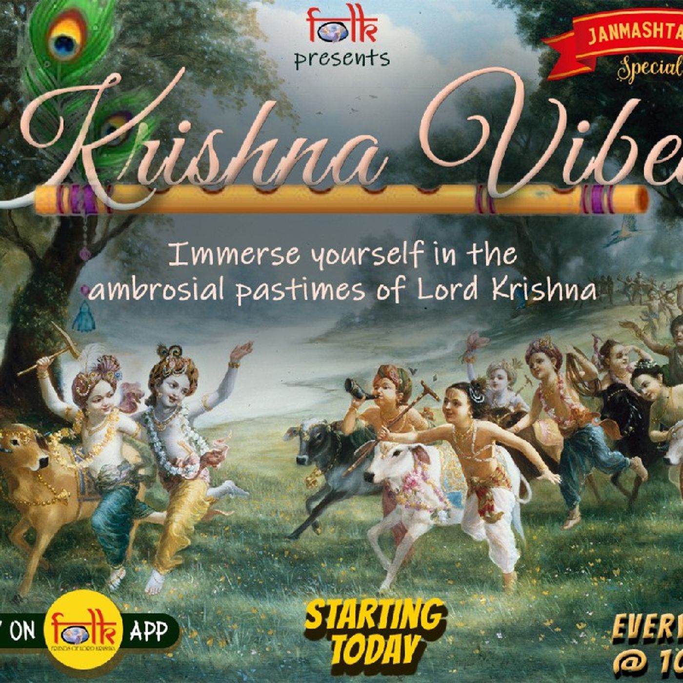 Krishna Madhav Dasa\'s show