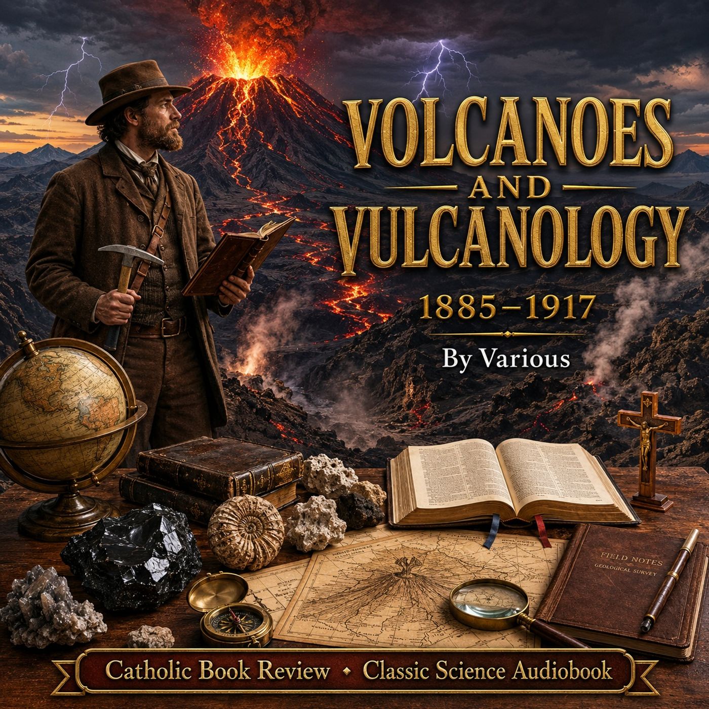 Volcanoes and Vulcanology (1885–1917) by Various | Classic Volcanology & Earth Science Audiobook episode artwork