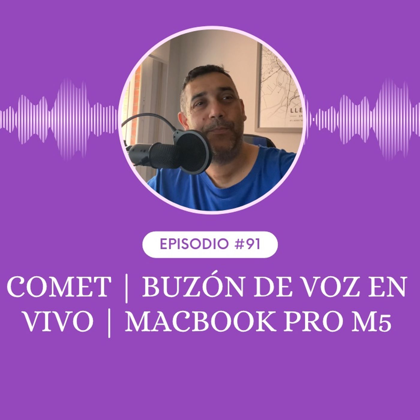 Comet | Buzón de voz en vivo | MacBook Pro M5