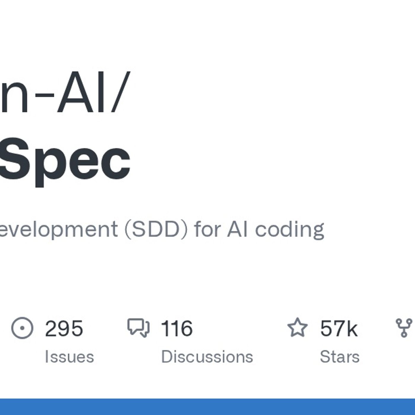 GitHub - Fission-AI/OpenSpec: Spec-driven development (SDD) for AI coding assistants. episode artwork