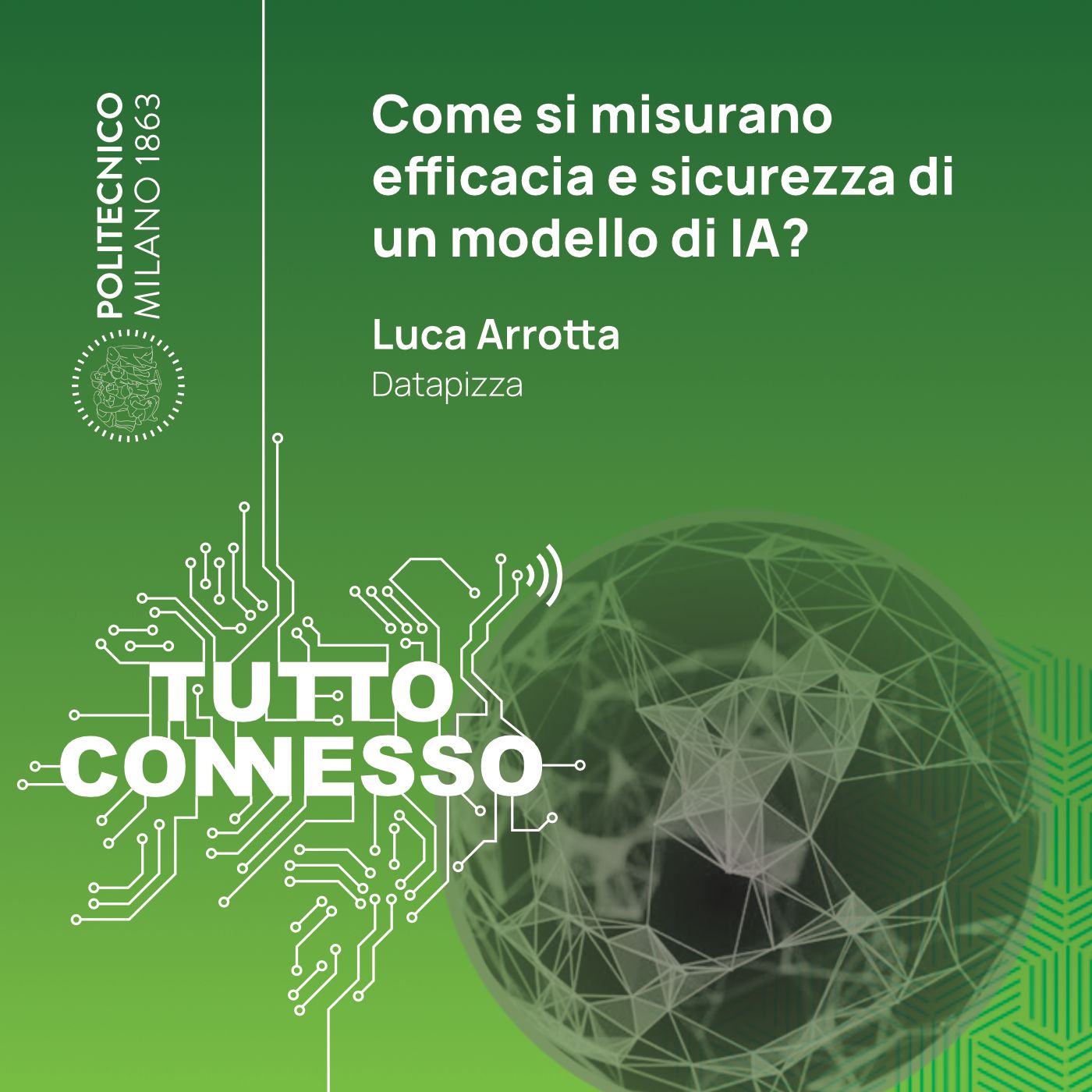 Come si misurano efficacia e sicurezza di un modello di IA? Con Luca Arrotta