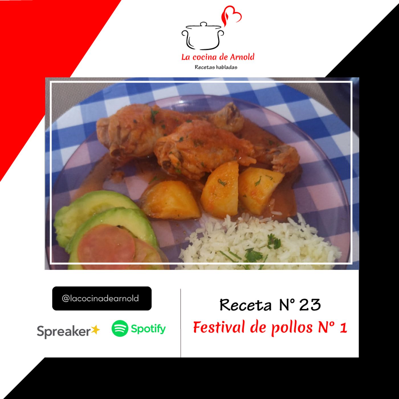 La cocina de Arnold, recetas habladas