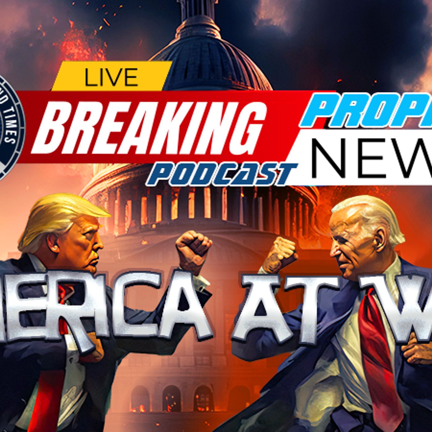 From Trump, Texas And All The Way To The Middle East, America Is A Nation At War episode artwork
