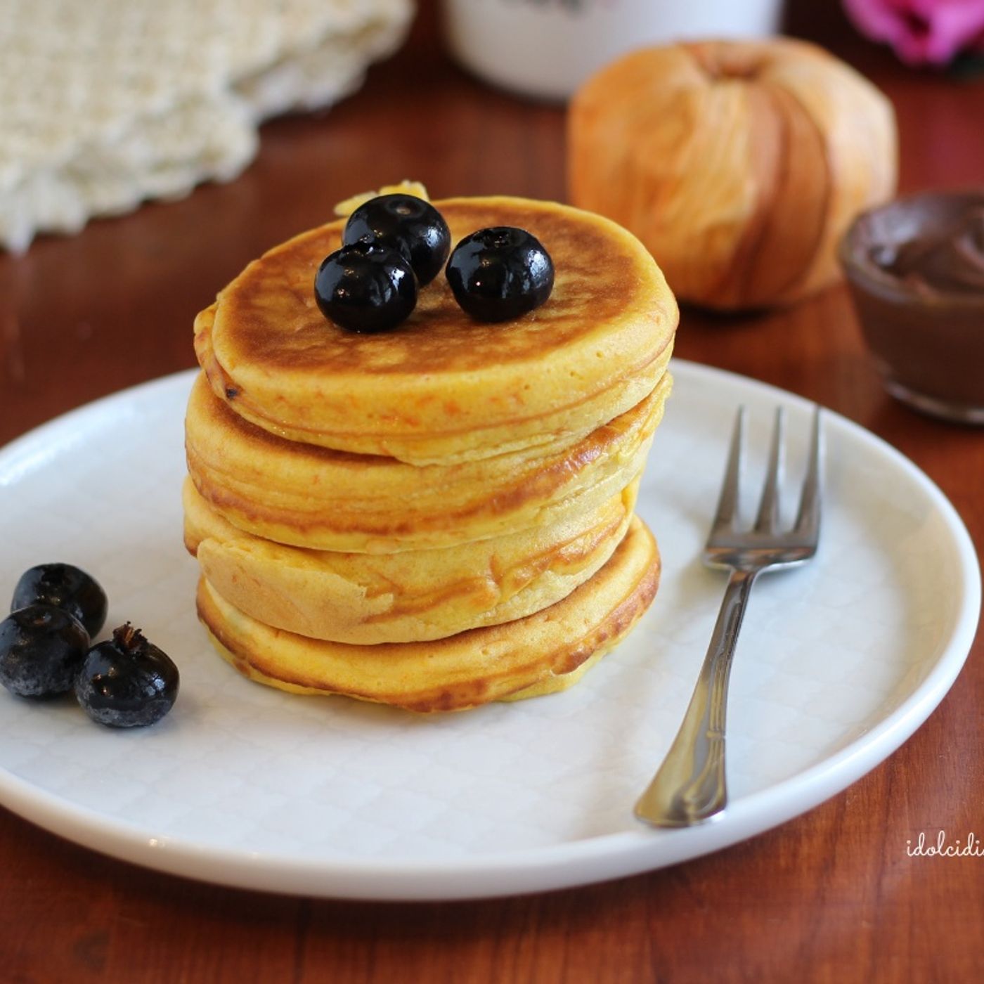 Pancake alla zucca