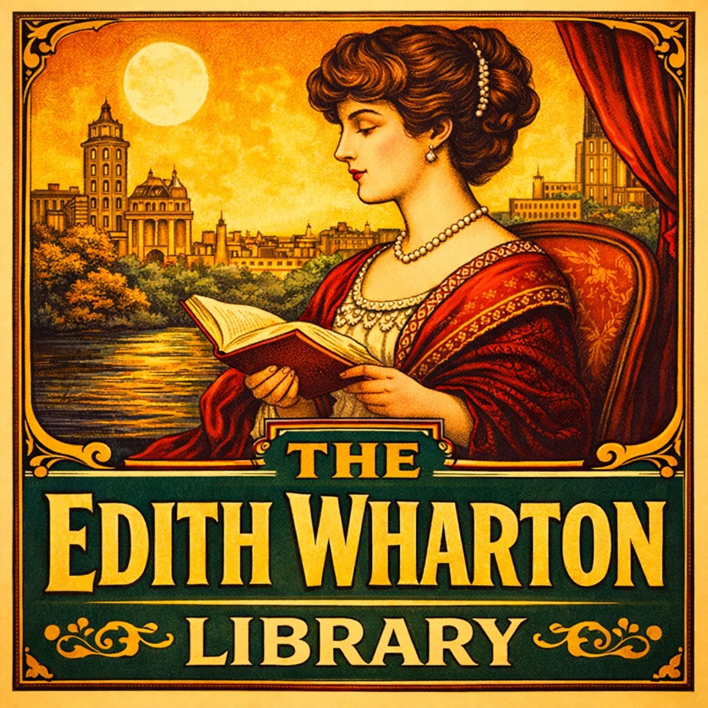 The Edith Wharton Library cover art