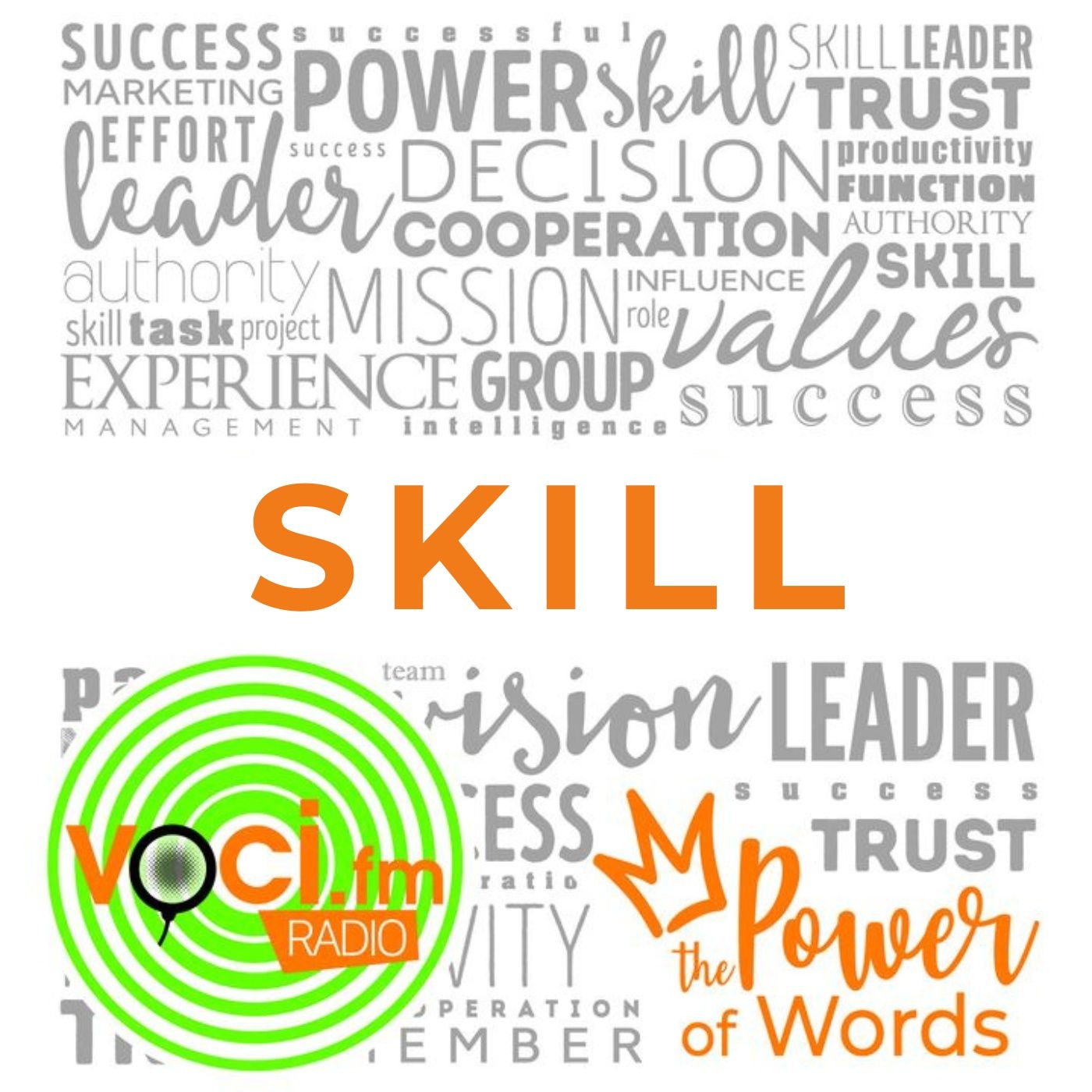 Clicca PLAY e ascolta "The Power Of WORDS": SKILL episode artwork