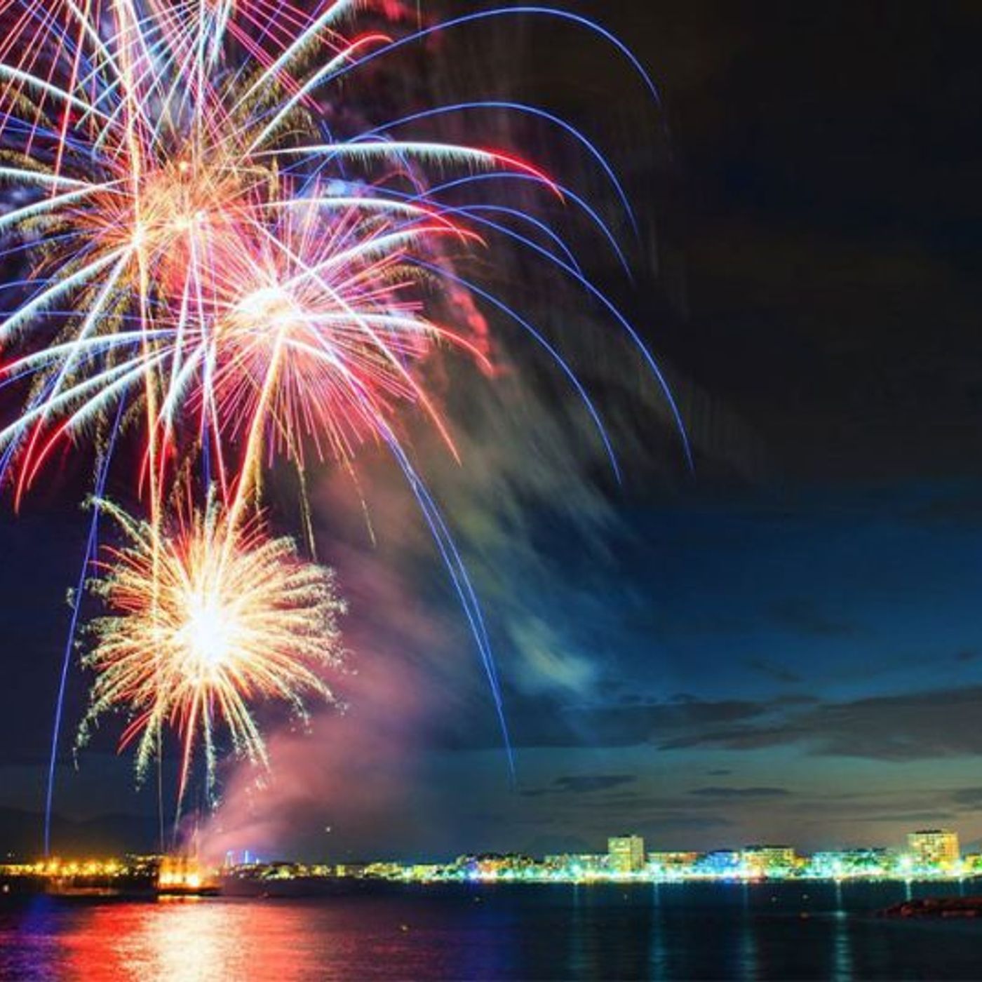 Agenda: i fuochi d’artificio di Capodanno 2025-2026 in Costa Azzurra
