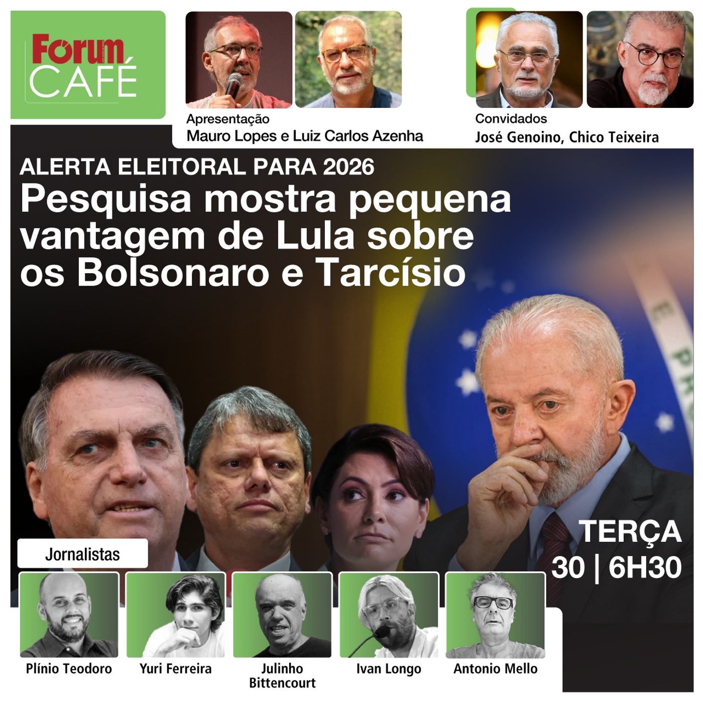 Extrema direita tenta golpe na Venezuela | Pesquisa é alerta para 2026: vantagem pequena de Lula