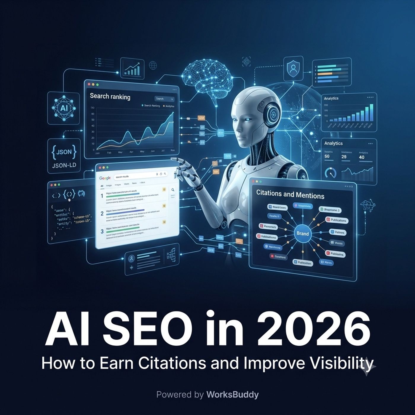 AI SEO in 2026 How to Earn Citations and Improve Visibility episode artwork