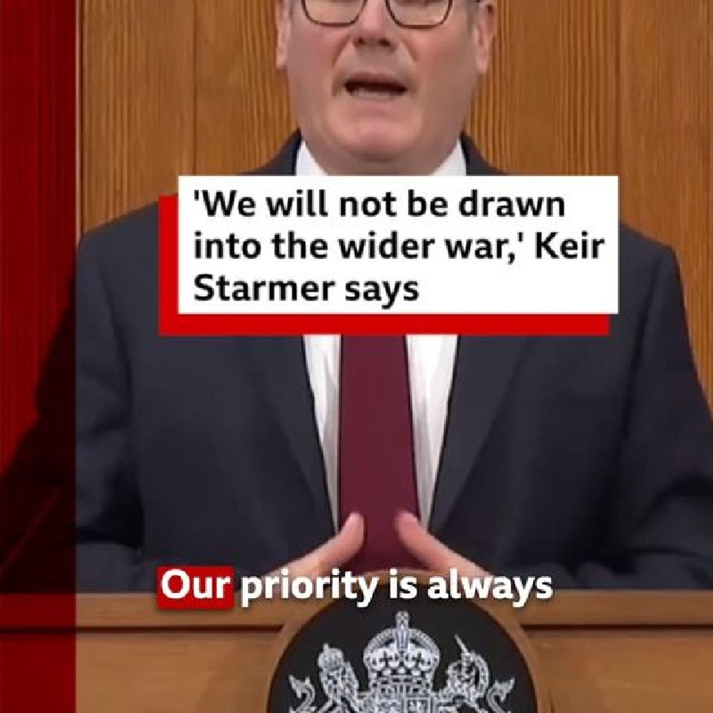 Prime Minister Keir Starmer has said the UK is "working with allies" on plan to reopen the Strait of Hormuz. #Iran #MiddleEast #KeirStarmer episode artwork