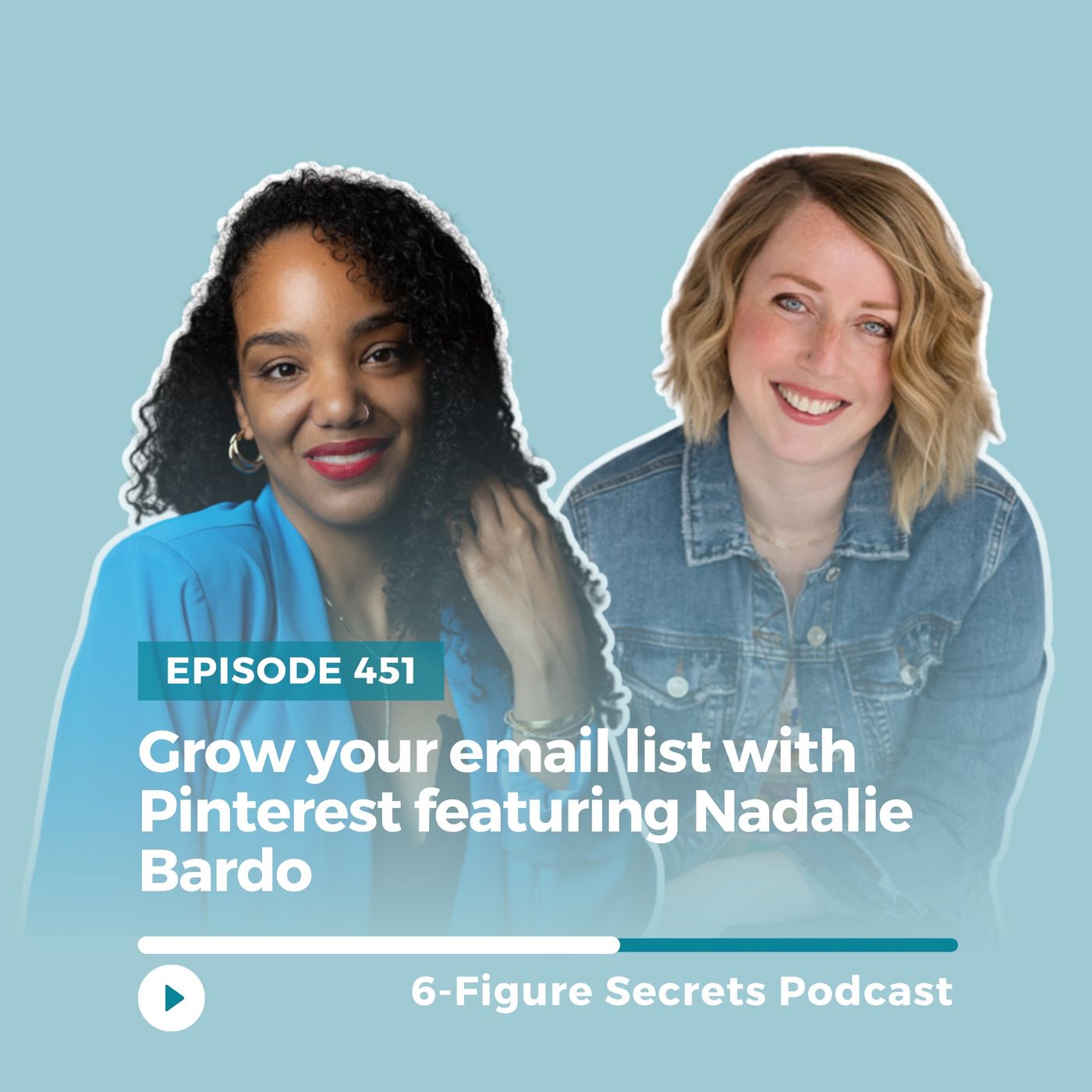 EP 452 | Grow your email list with Pinterest featuring Nadalie Bardo