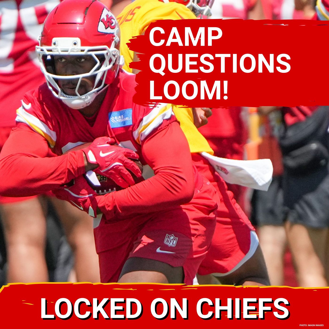 Kansas City Chiefs FACE Major Questions as Patrick Mahomes and Rookies Report in the Coming Weeks episode artwork