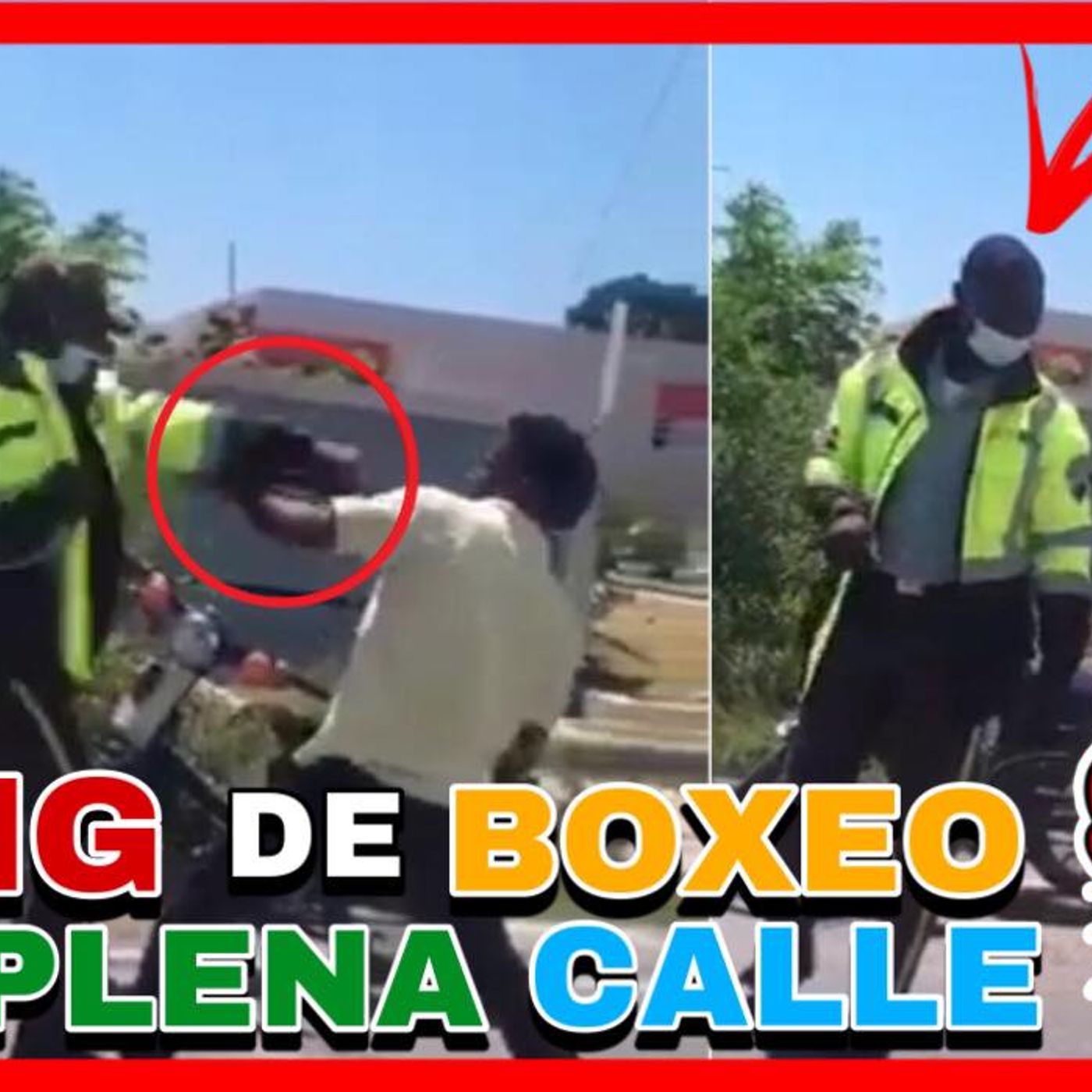 AGENTE DE DIGESETT Y CIUDADANO SE ENFRENTAN  RING DE BOXEO EN PLENA CALLE episode artwork