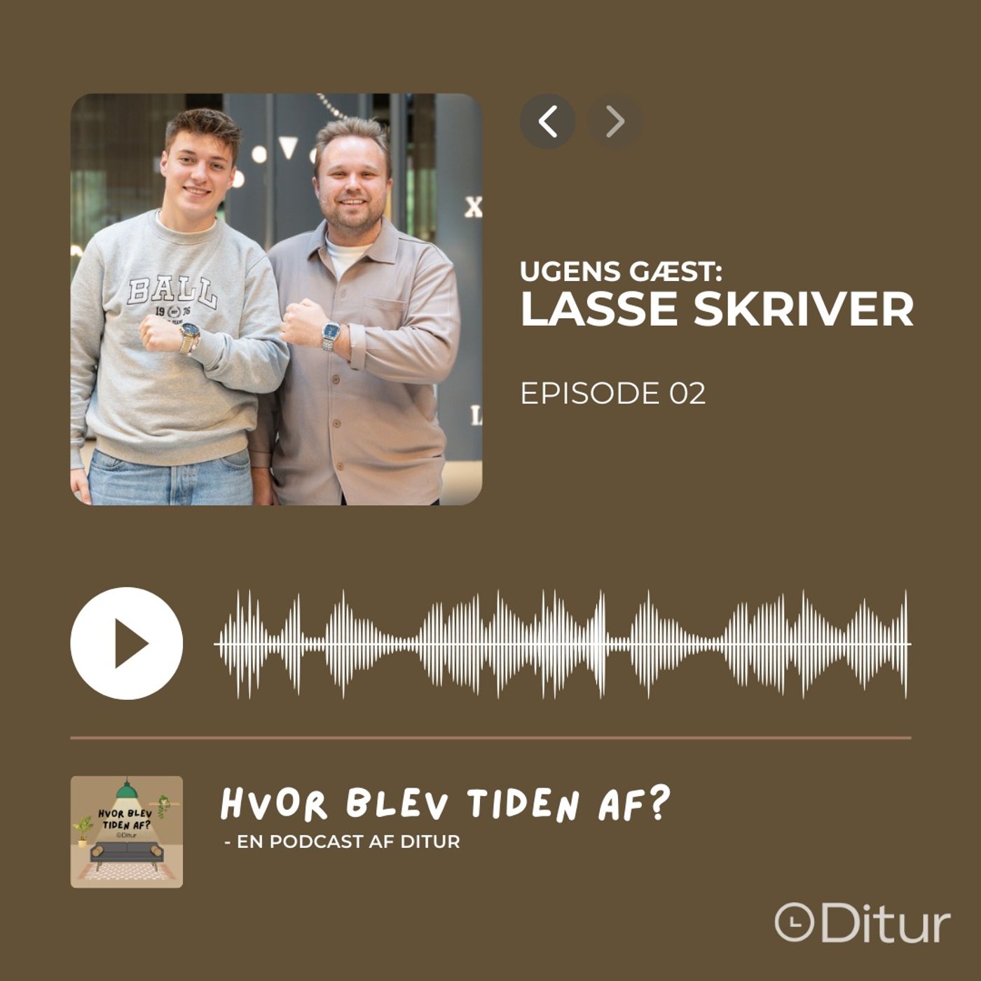 Lasse Skriver: Jeg gik fra 400 til 96.000 følgere over natten episode artwork