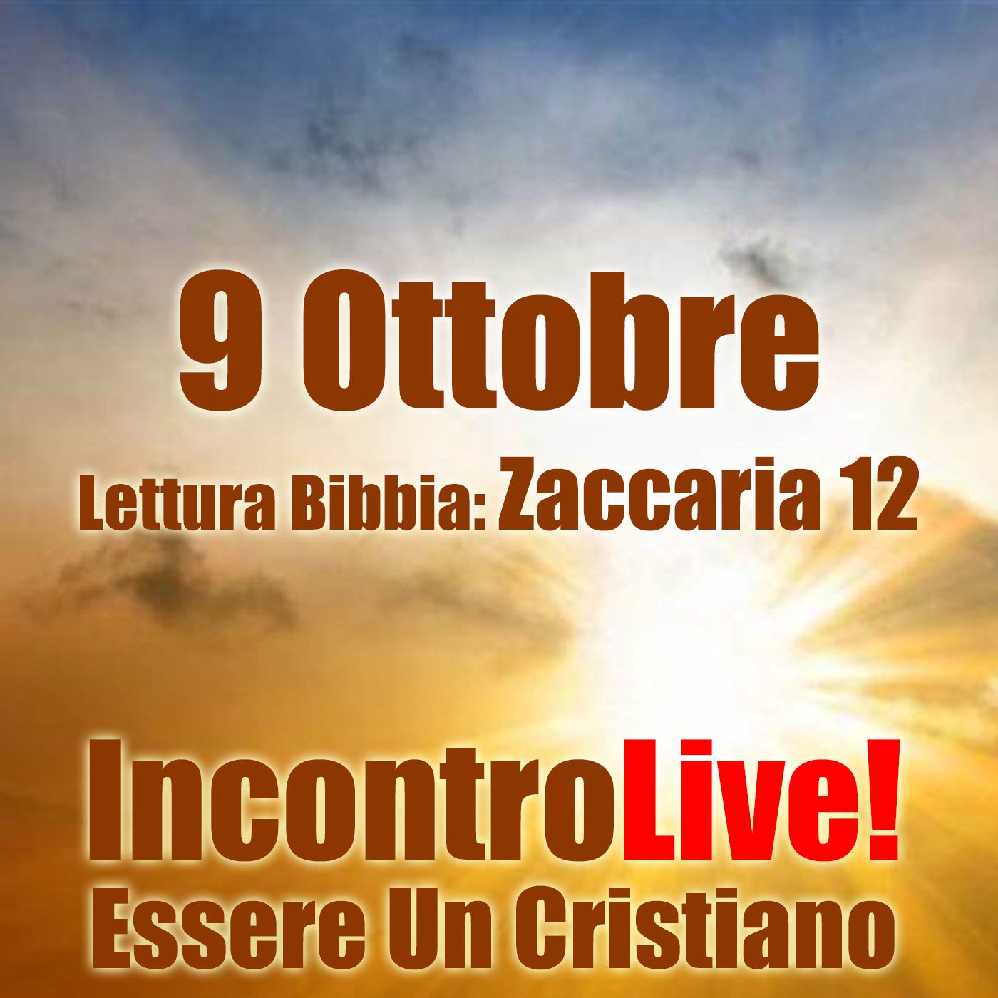 Incontro Live! Essere Un Cristiano