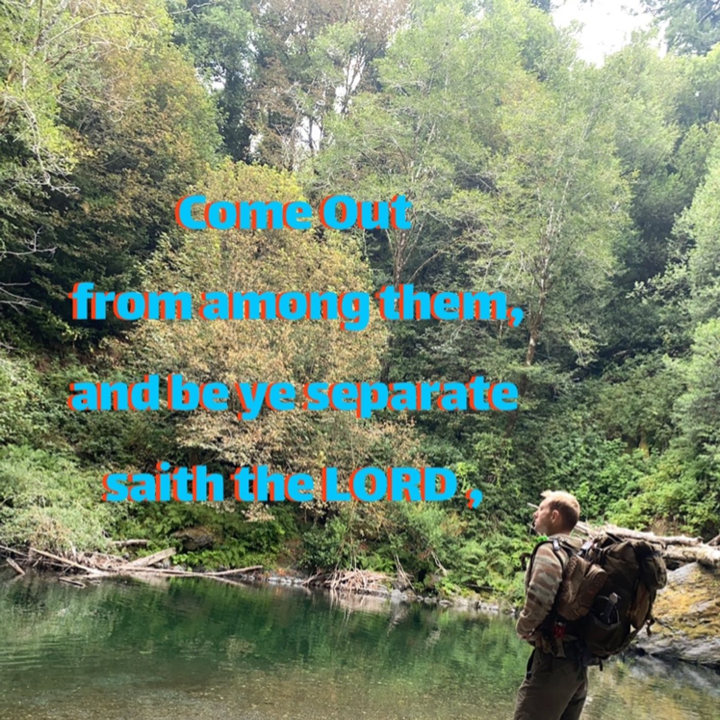 Step Into the Light of CHRIST - Step Out of the Dark Sinful Culture and be Set Apart