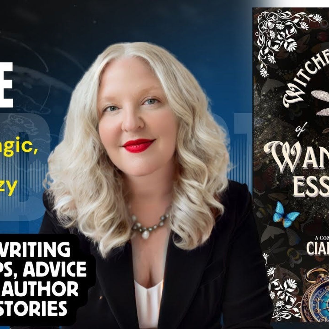 Ciara Blume Interview | Bestselling Cozy Fantasy Author on Midlife Creativity, Indie Publishing & Natural Magic.
