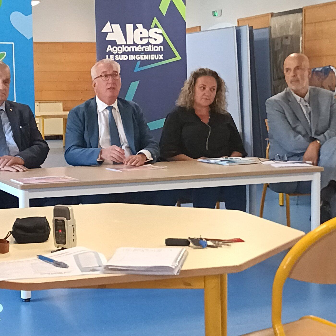 La rentrée des classes vue par le Maire d'Alès, Christophe Rivenq.