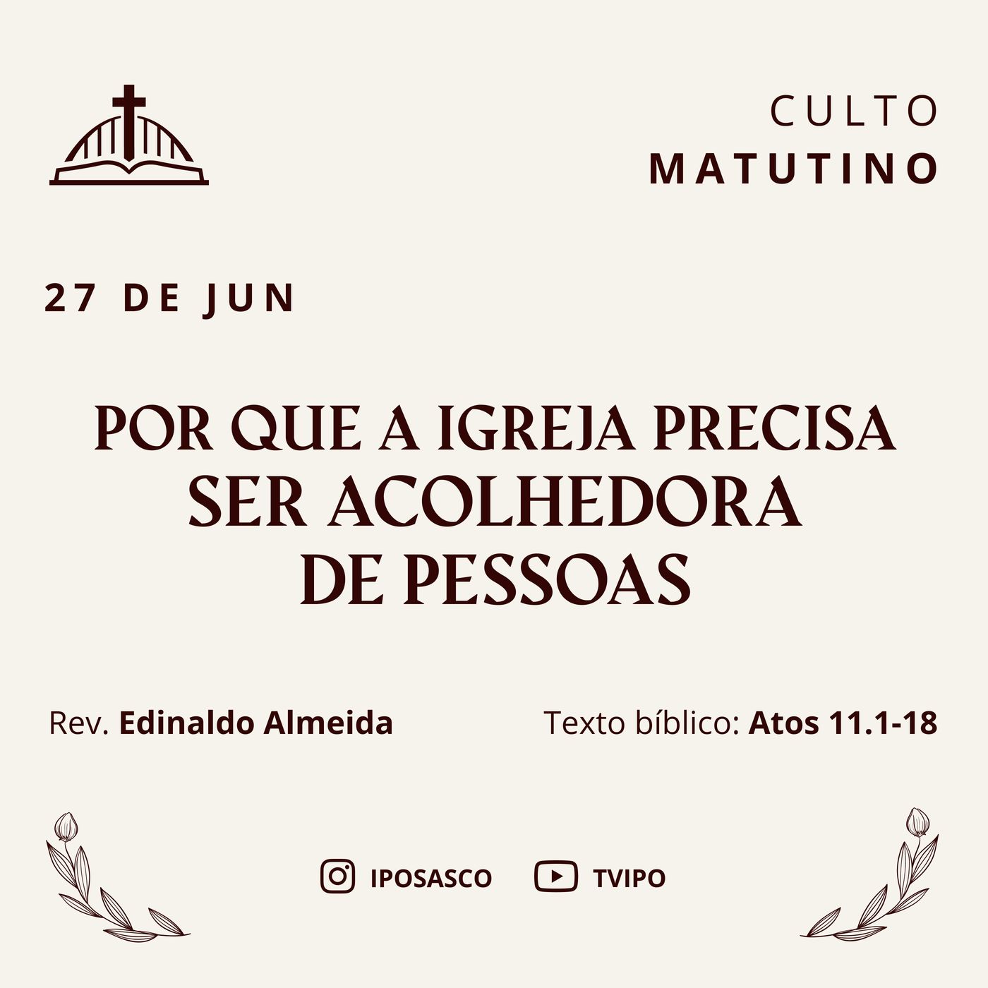 Pregações - Igreja Presbiteriana de Osasco