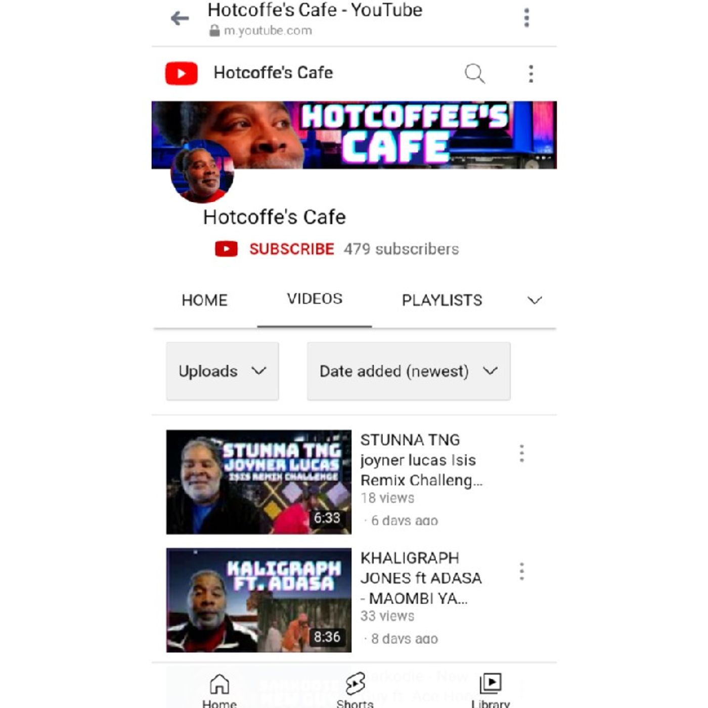 Part 2 Of 2 Interview W/ YouTuber Hotcoffes Cafe