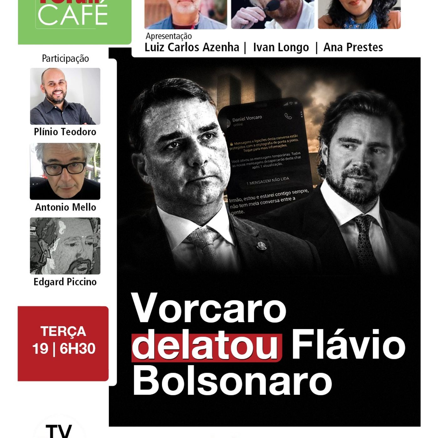 O banqueiro Daniel Vorcaro teria citado Flávio Bolsonaro em sua proposta de delação | 19.05.26