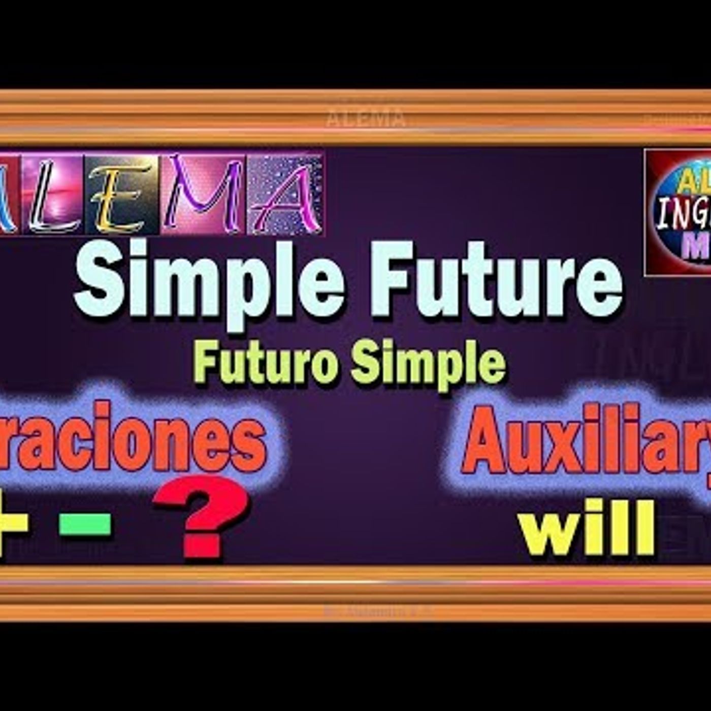 35. Futuro Simple En Ingles Usando Auxiliar Will - Oraciones Con Simple Future Tense - Lección # 31