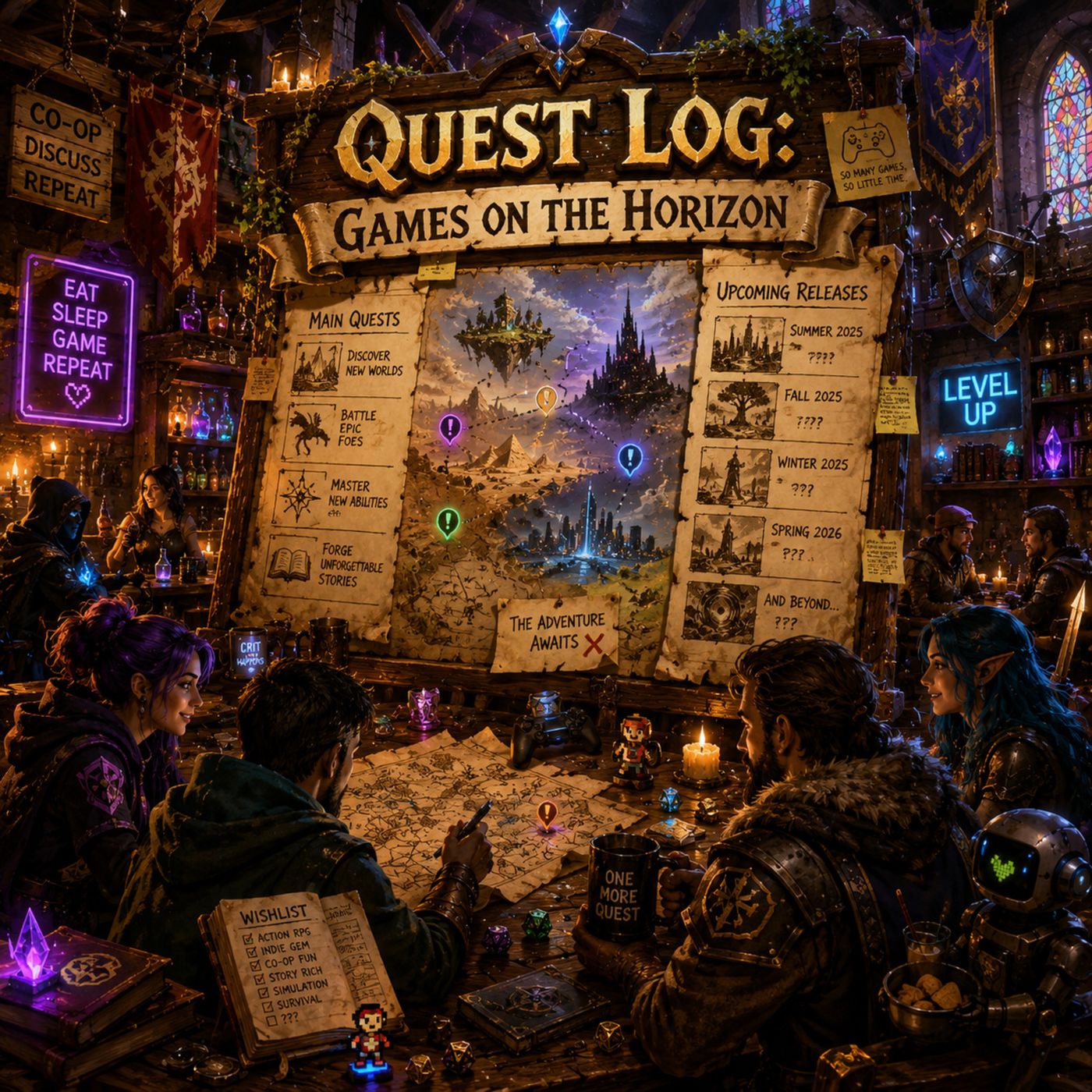 Quest Log: Games on the Horizon episode artwork