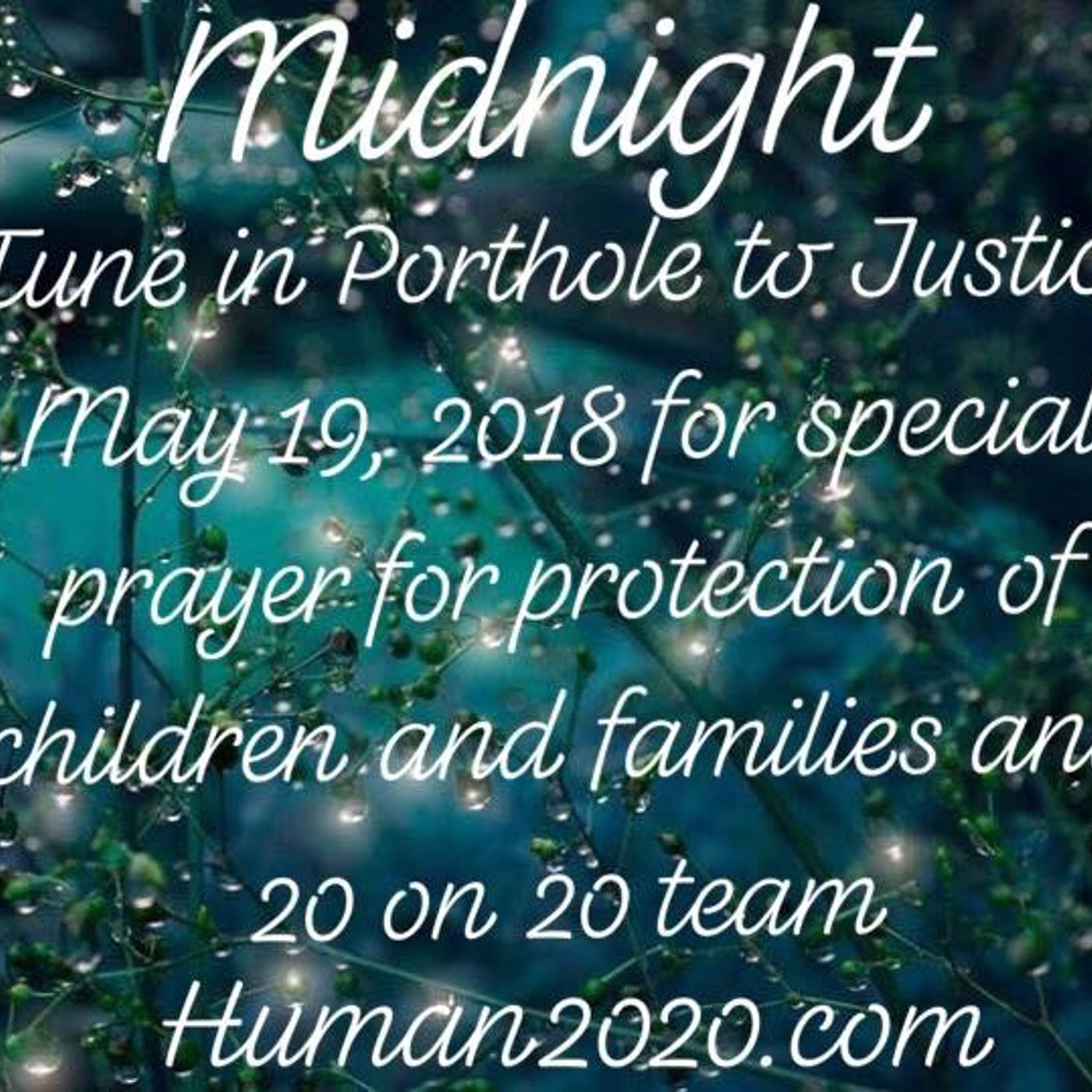 Midnight prayer 20 on 20 with Jacklyn Conrad episode artwork