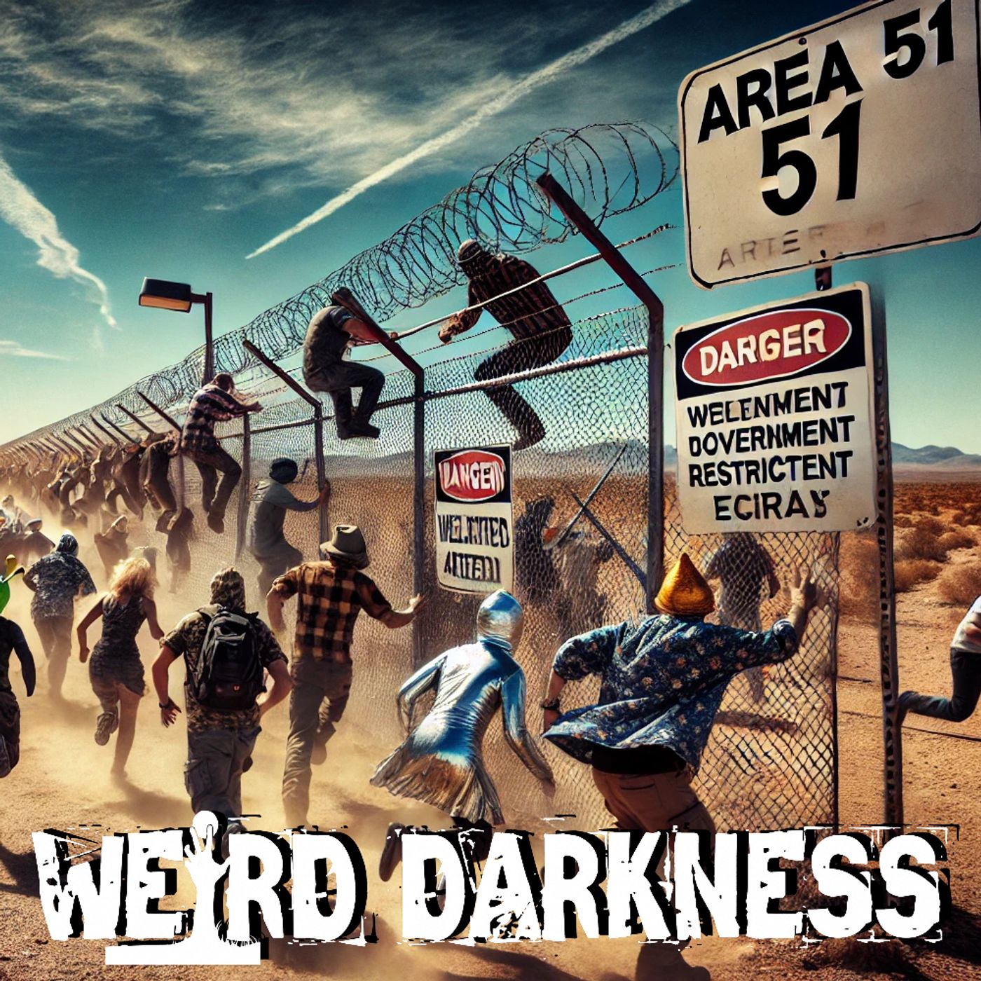 What If The “STORM AREA 51” Raid in 2019 Had Actually Happened? #WeirdDarkness - podcast episode cover