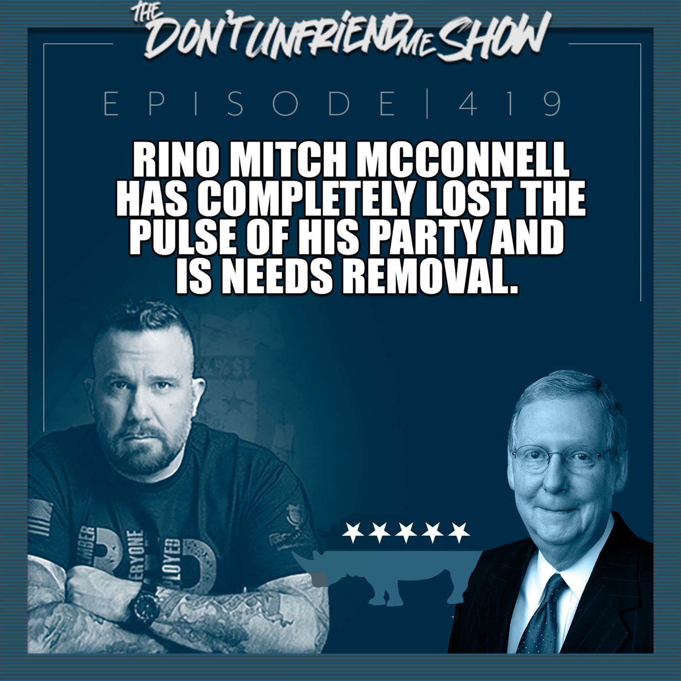 Mitch McConnell (RINO) just said Ukraine is the most important thing we face. Ep.419 | 22DEC22 episode artwork