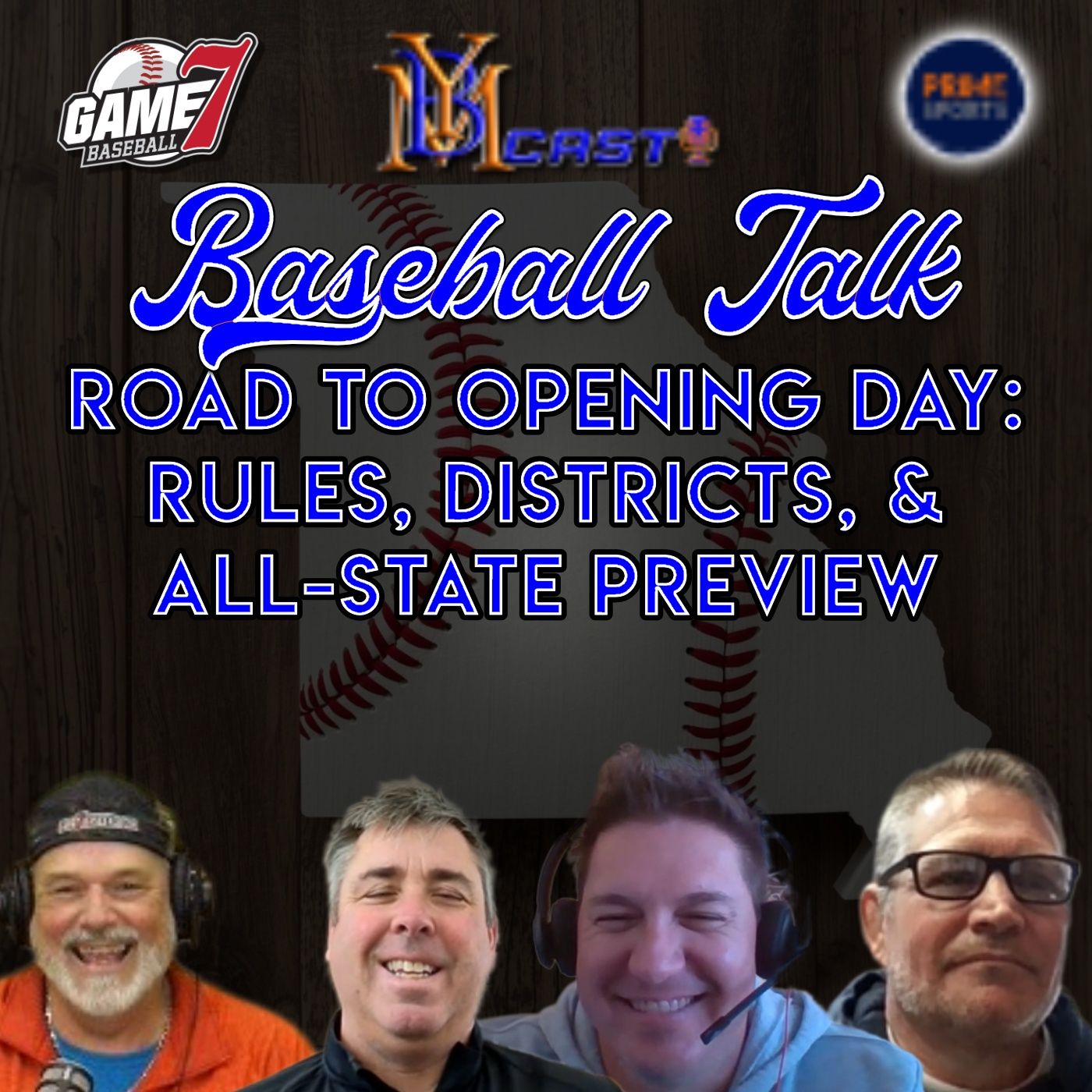 Road to Opening Day: Rules, Districts & All-State Preview | Baseball Talk | YBMcast episode artwork