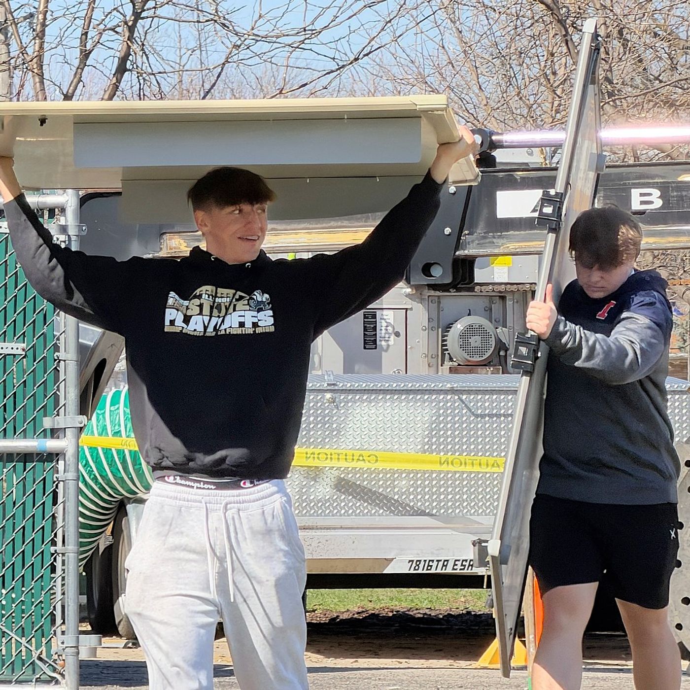 Bishop McNamara students, families come together in storm cleanup, relief episode artwork