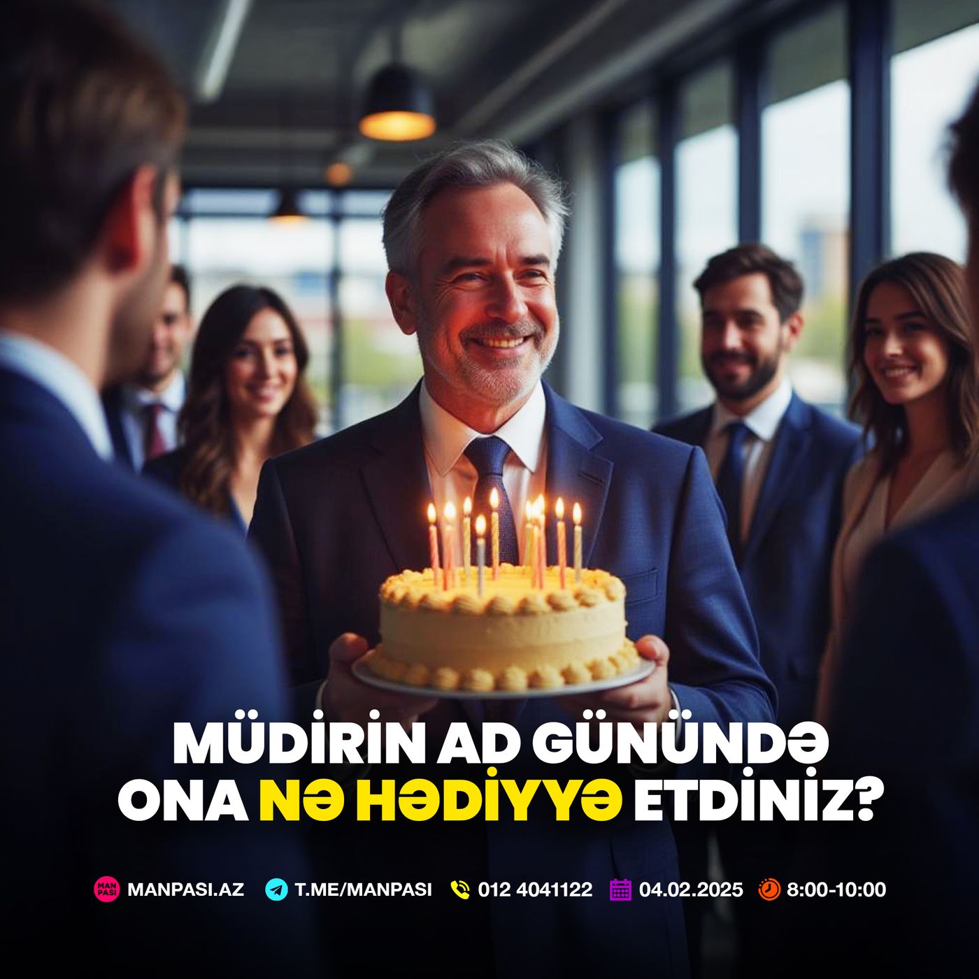 Müdirin ad günündə ona nə hədiyyə etdiniz? 04.02.2025