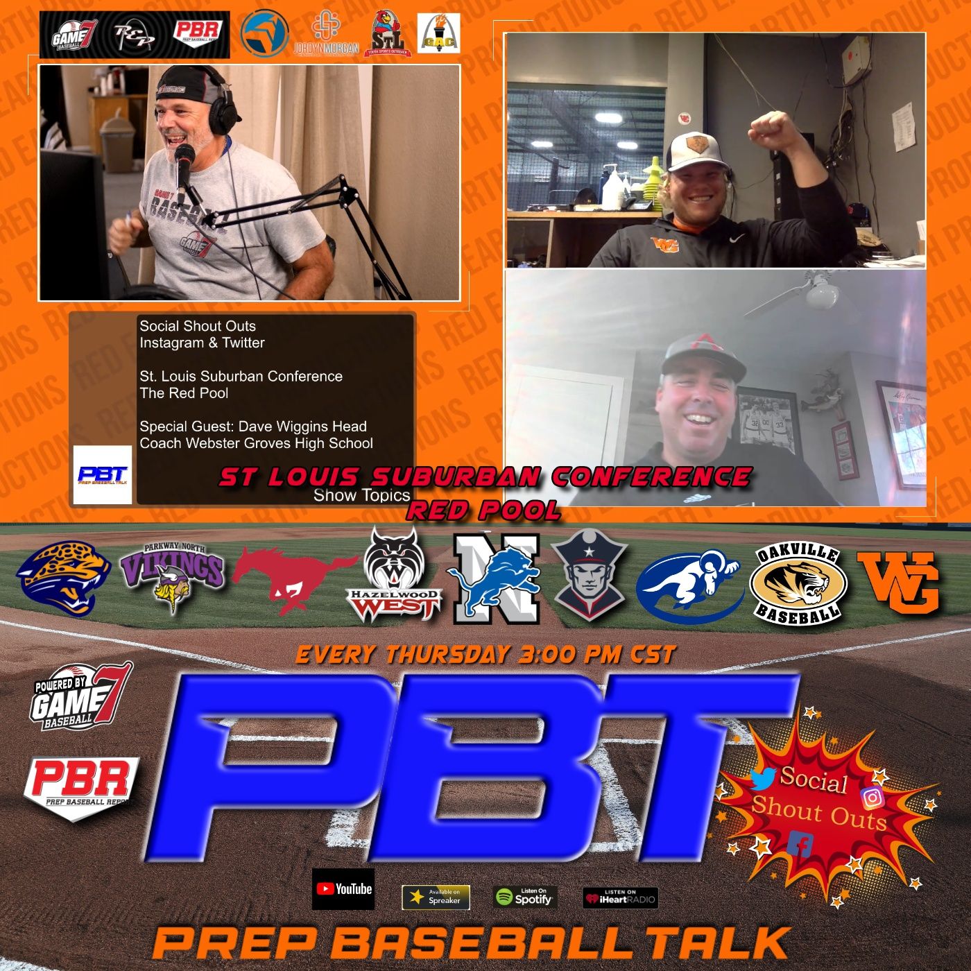 Special Guest Webster Groves HC Dave Wiggins - STL Suburban Conf Red Pool | Prep Baseball Talk episode artwork