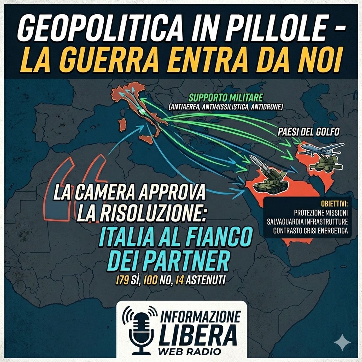 Geopolitica in pillole: la guerra entra in casa episode artwork