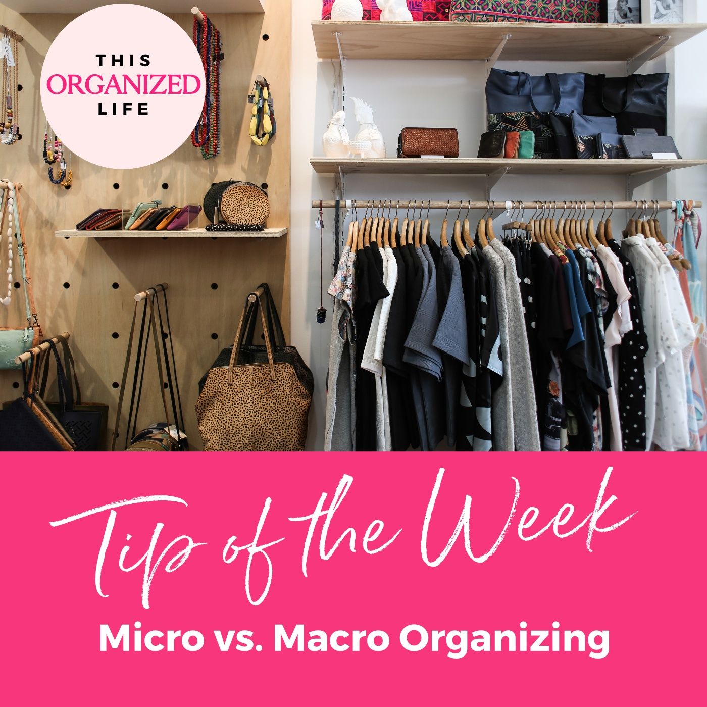 Tip of the Week-Micro vs. Macro Organizing