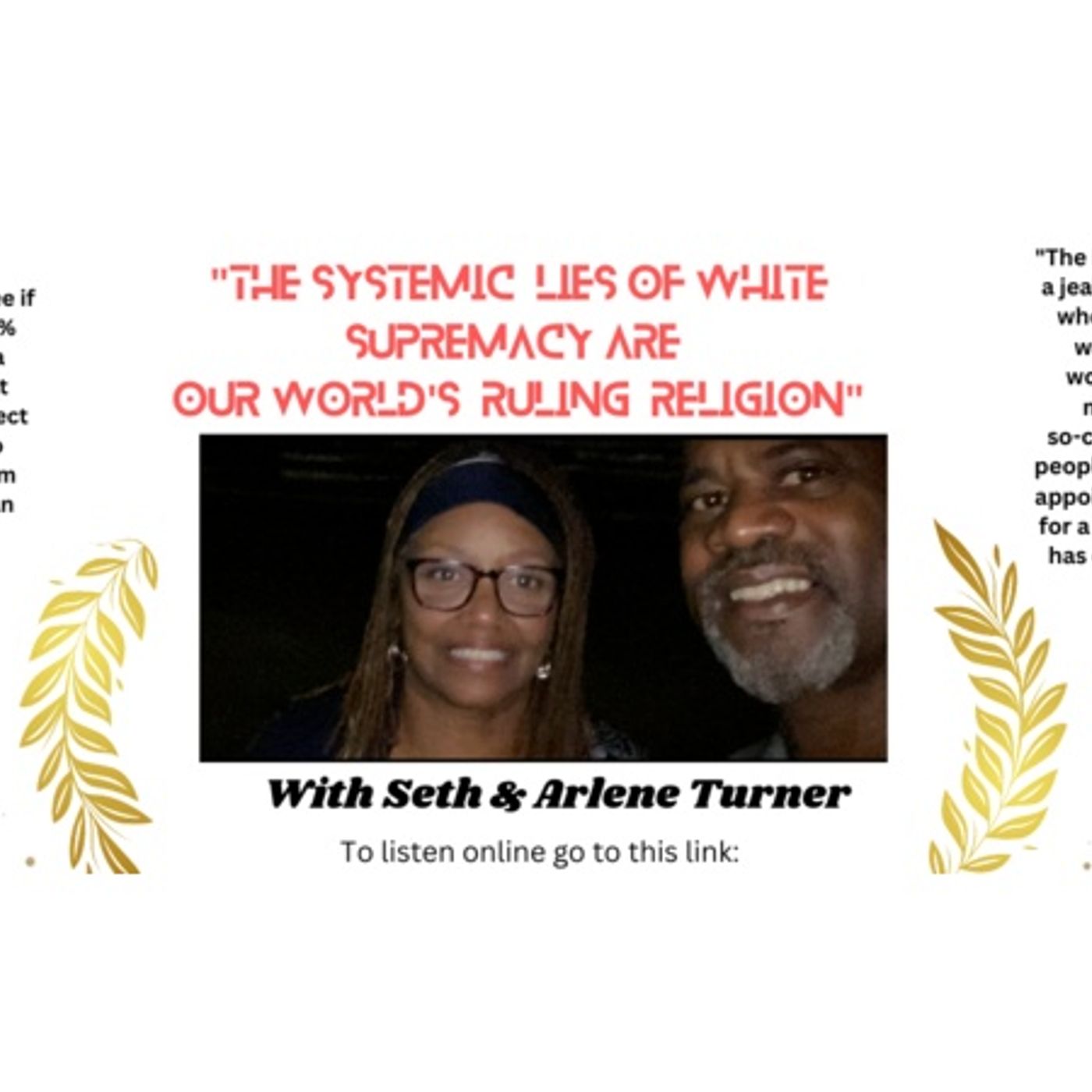 The Systematic lies of white supremacy: Our world's ruling religion episode artwork