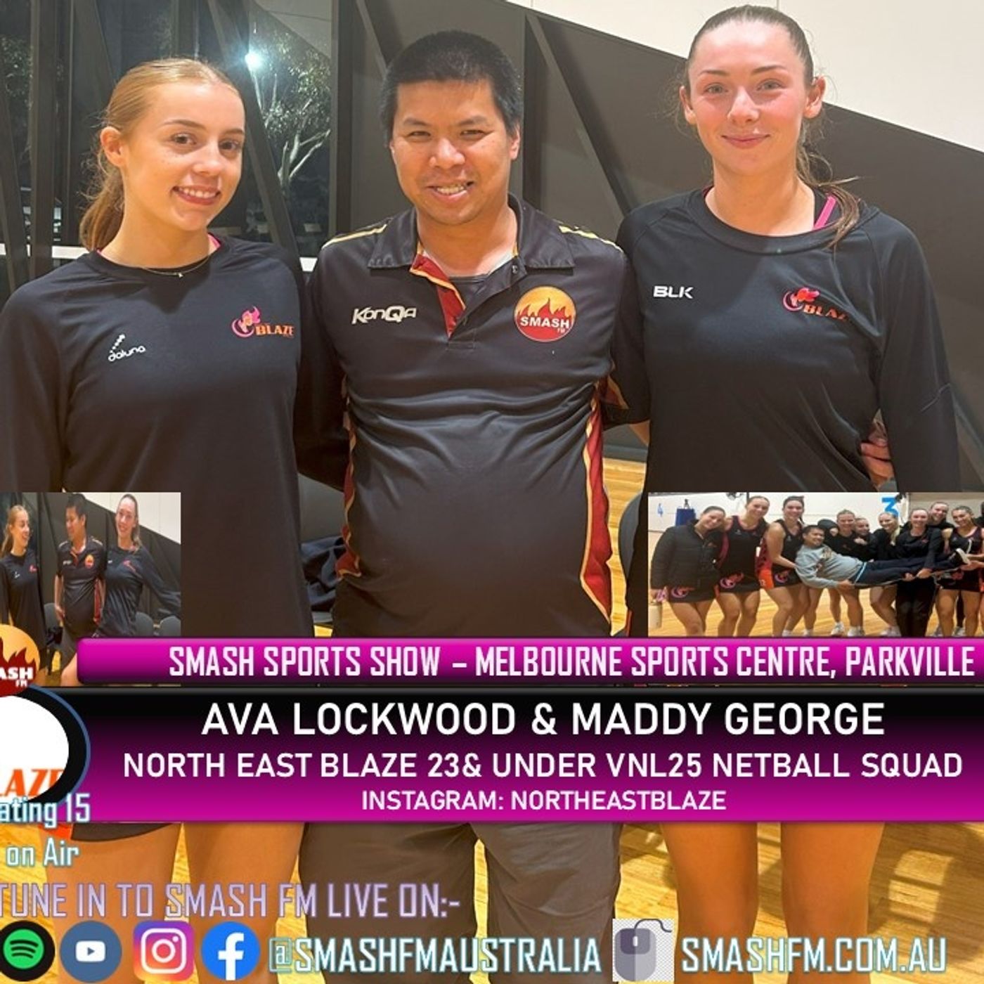 SSS15THYR: North East Blaze VNL25 23s Ambassadors Interviews 280525