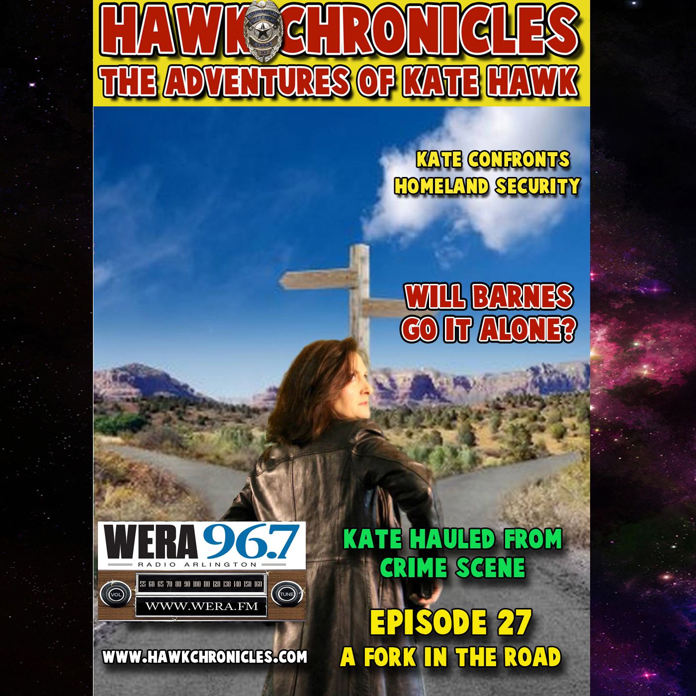Episode 27 Hawk Chronicles "A Fork In The Road" episode artwork