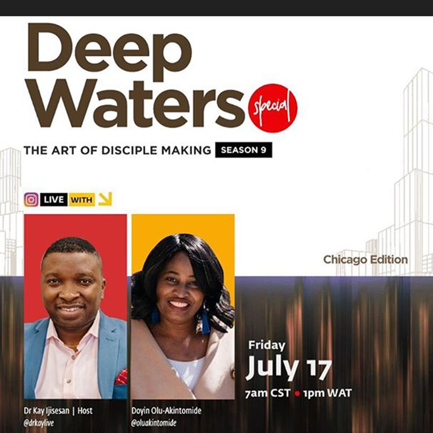 The Art of Disciple Making S9 E5 - Dr Kay Ijisesan with Doyin Olu-Akintomide episode artwork