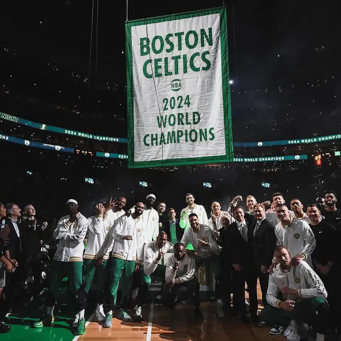 FULL CEREMONY: Boston Celtics 2024 Championship Ring and Banner Night episode artwork