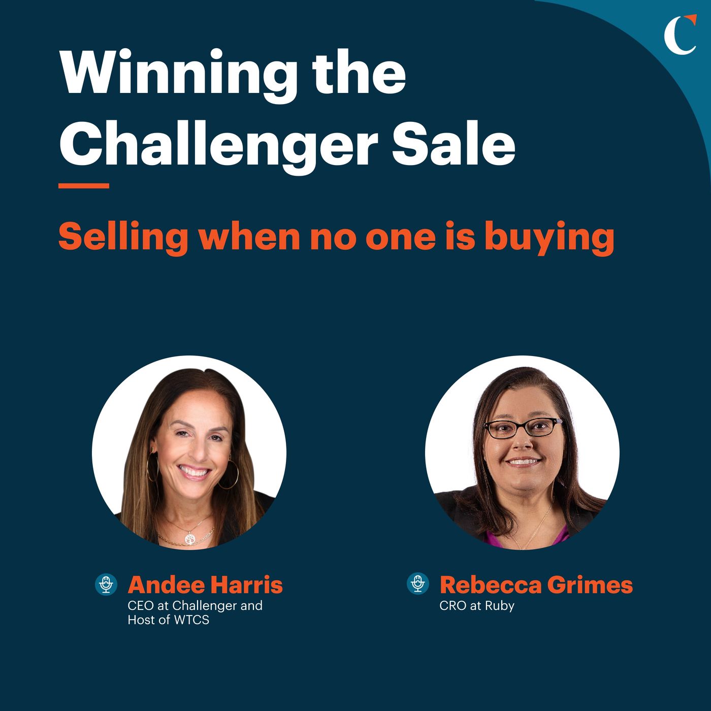 #57 Being a human first and selling through storytelling to win in uncertain times with Rebecca Grimes, CRO at Ruby