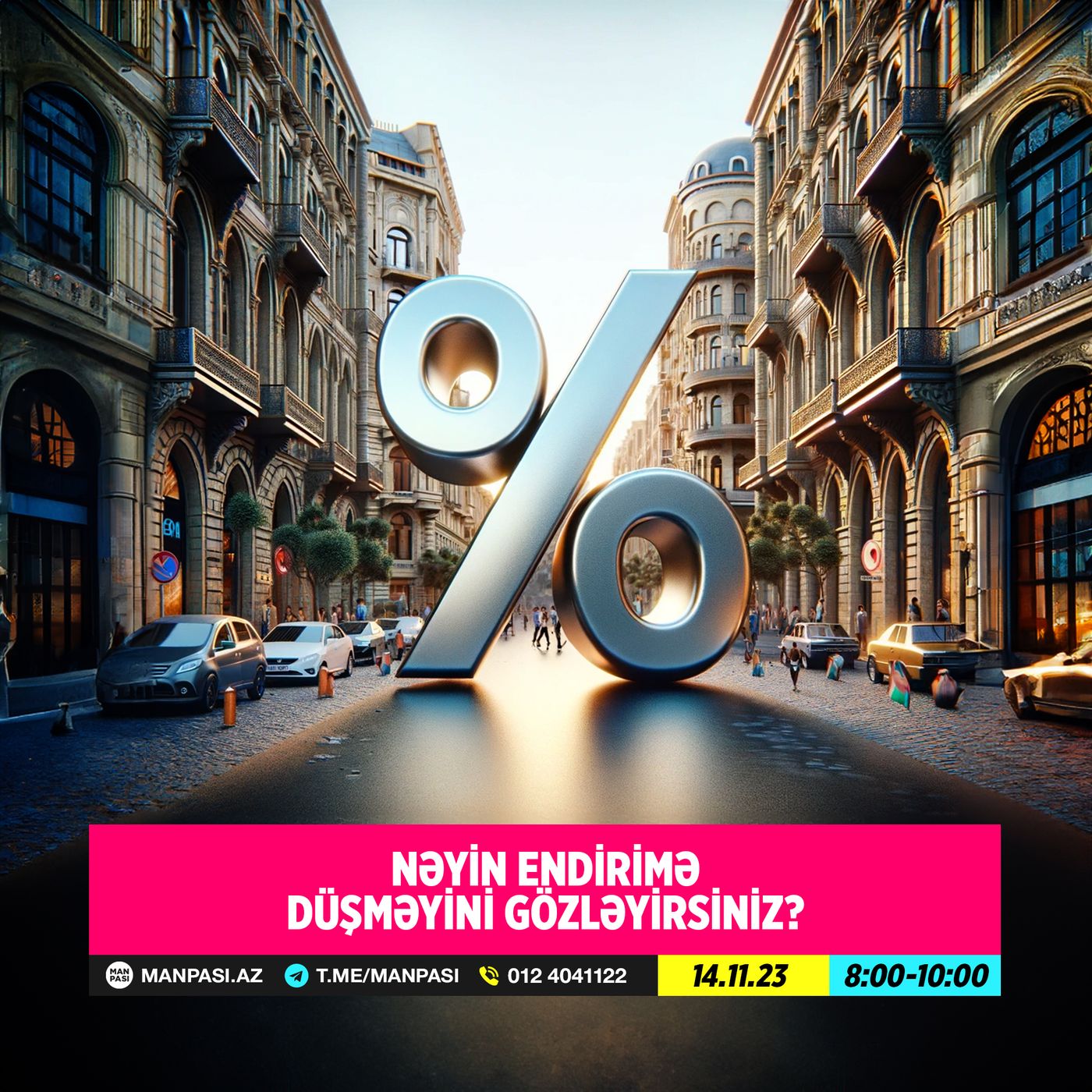 Nəyin endirimə düşməyini gözləyirsiniz? 14.11.2023