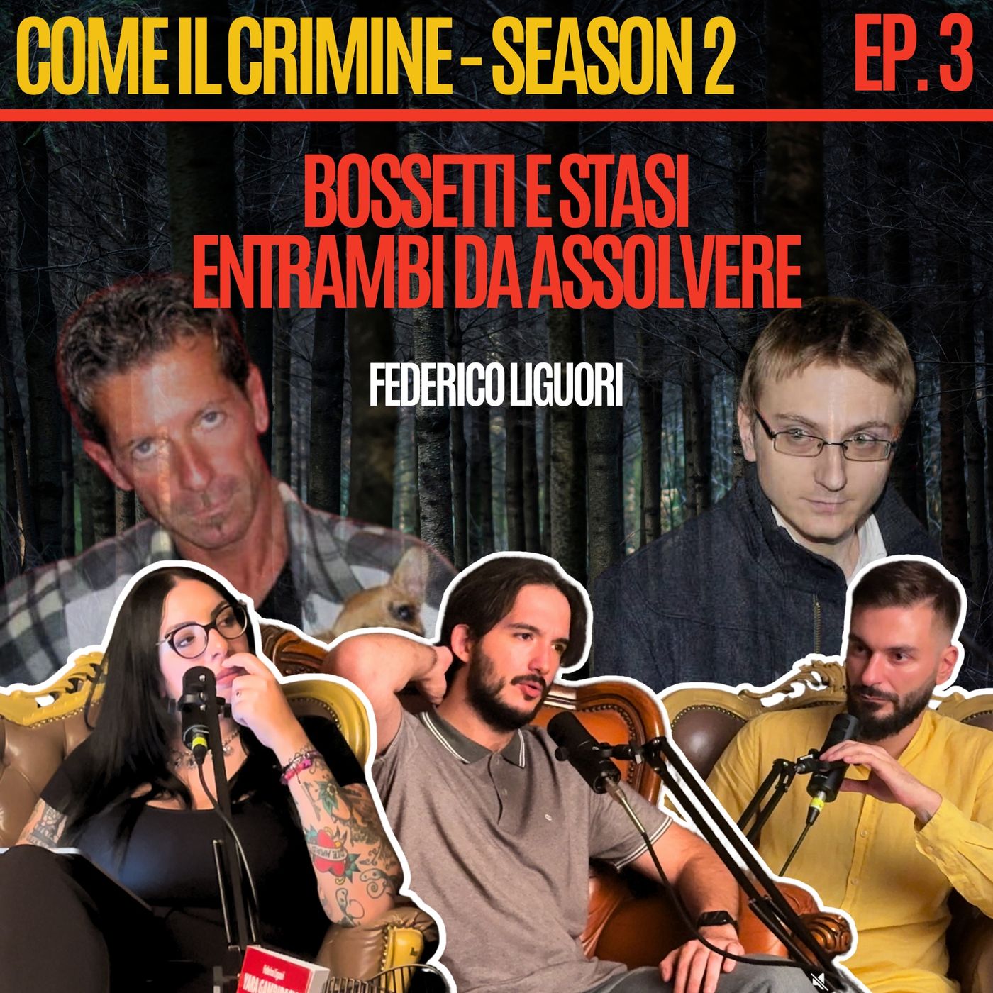 Come il Crimine - S2 - Episodio 3: “Bossetti è più innocente di Stasi?” - Il caso Yara e il caso Garlasco secondo Federico Liguori episode artwork