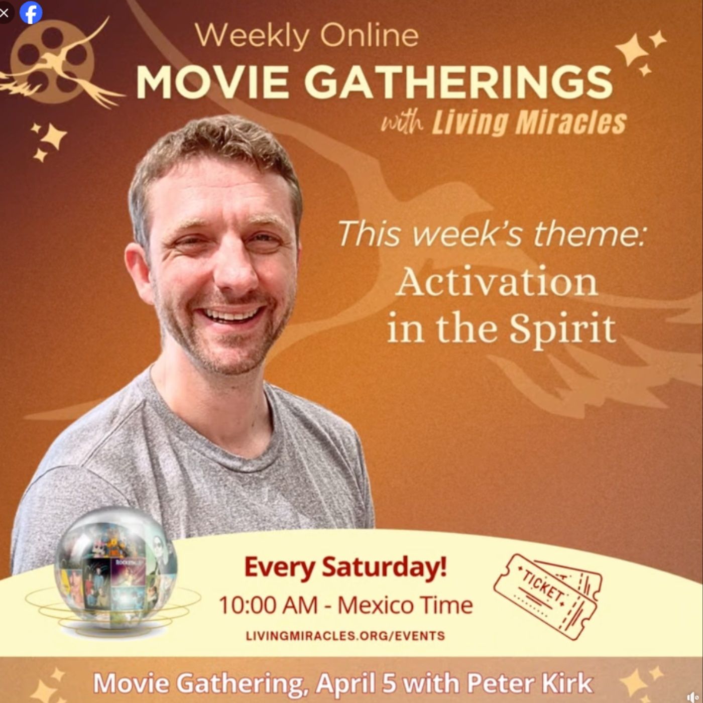 Activated in Spirit! - Weekly Movie Gathering with Peter Kirk episode artwork