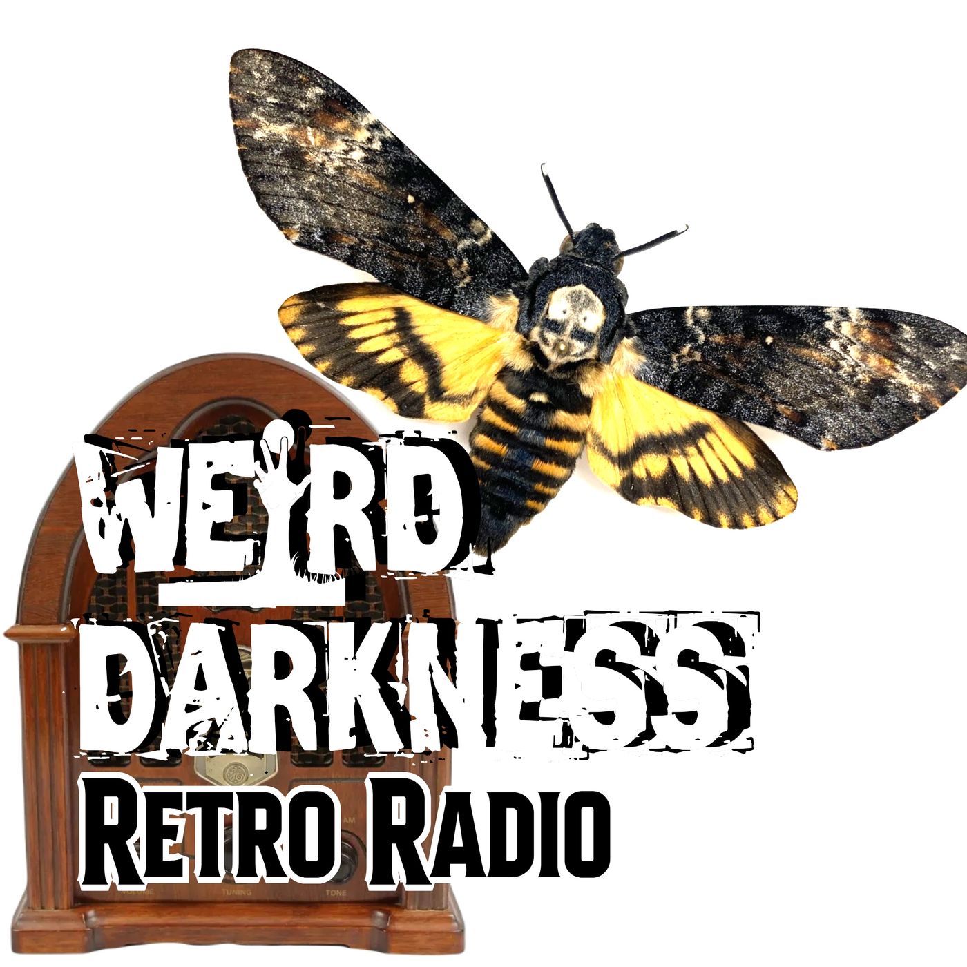 Learn About THE DEATH’S HEAD MOTH and People Who NEVER GET FAT! #RetroRadio EP0308 #WeirdDarkness - podcast episode cover