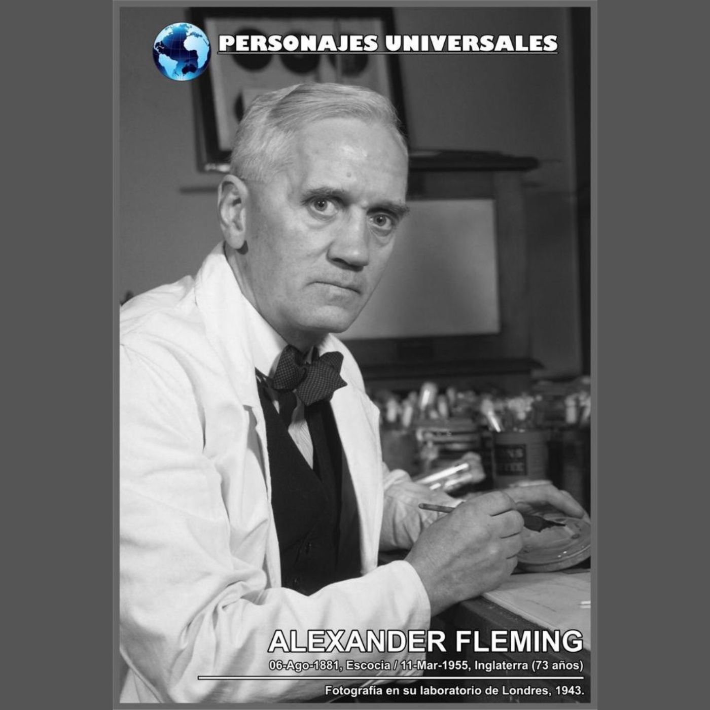 Alexander Fleming Biografia 09 de Personajes Universales por Carlos Laya episode artwork