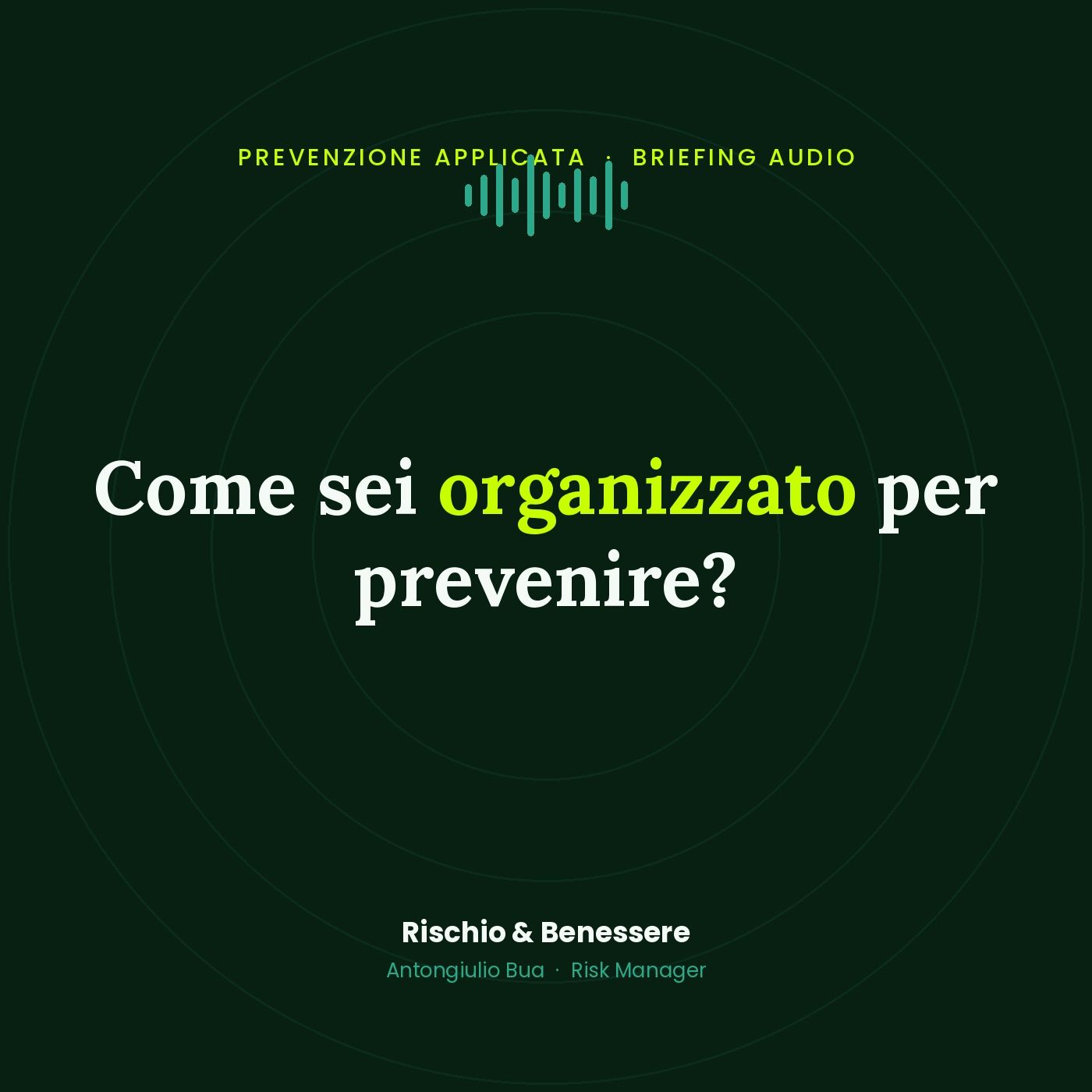 Risponderai di come sei organizzato. Anche se non lo sei. episode artwork